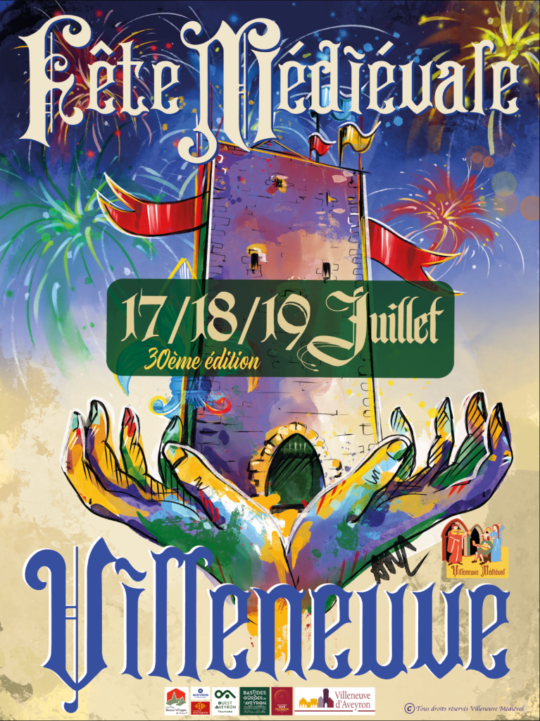 affiche villeneuve medieval 2026